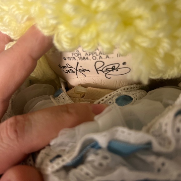 16” Vintage Limited Cabbage Patch Kids 1985 Porcelain Kellyn Marie #4882 W/ Tag - Picture 5 of 14